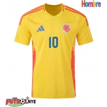 Camiseta Colombia James Rodriguez #10 Primera Equipación Copa America 2024 manga corta